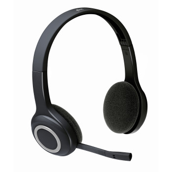 Logitech H600 Wireless Headset Zestaw słuchawkowy Bezprzewodowy Opaska na głowę Biuro centrum telefoniczne Bluetooth Czarny