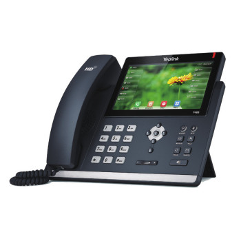 Yealink SIP-T48S telefon VoIP Czarny 16 linii LCD