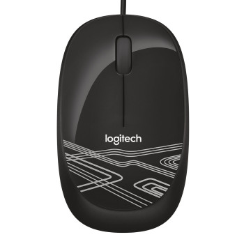 Logitech Mouse M105 myszka Oburęczny USB Typu-A Optyczny 1000 DPI