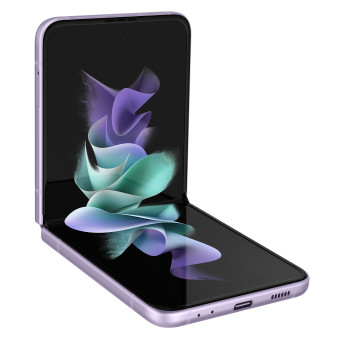Samsung Galaxy Z Flip3 5G SM-F711B 17 cm (6.7") Android 11 USB Type-C 8 GB 256 GB 3300 mAh Lawenda