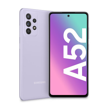 Samsung Galaxy A52 4G SM-A525FLVGEUE smartfon 16,5 cm (6.5") Dual SIM Android 11 USB Type-C 6 GB 128 GB 4500 mAh Fioletowy