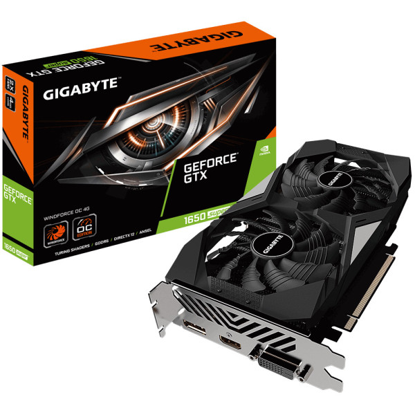 Gigabyte GV-N165SWF2OC-4GD karta graficzna NVIDIA GeForce GTX 1650 SUPER 4 GB GDDR6 Gigabyte GV-N165SWF2OC-4GD karta graficzna NVIDIA GeForce GTX 1650 SUPER 4 GB GDDR6