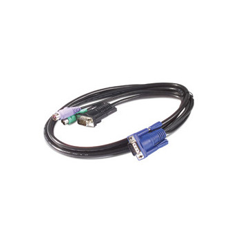 APC 1.8m KVM PS 2 Cable kabel KVM Czarny 1,8 m