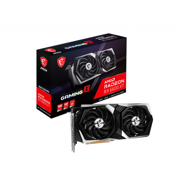 MSI RX 6600 XT GAMING X 8G karta graficzna AMD Radeon RX 6600 XT 8 GB GDDR6 MSI RX 6600 XT GAMING X 8G karta graficzna AMD Radeon RX 6600 XT 8 GB GDDR6