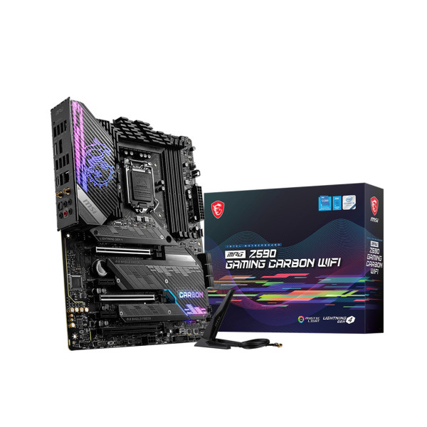 MSI MPG Z590 GAMING CARBON WIFI płyta główna Intel Z590 LGA 1200 (Socket H5) ATX MSI MPG Z590 GAMING CARBON WIFI płyta główna Intel Z590 LGA 1200 (Socket H5) ATX