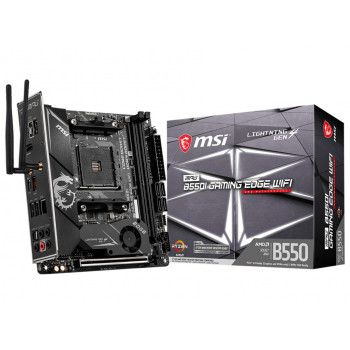 MSI MPG B550I Gaming Edge WiFi AMD B550 Socket AM4 mini ITX