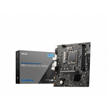 MSI PRO H610M-G DDR4 płyta główna Intel H610 LGA 1700 micro ATX