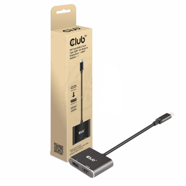 CLUB3D CSV-1552 huby i koncentratory USB 3.2 Gen 1 (3.1 Gen 1) Type-C Czarny CLUB3D CSV-1552 huby i koncentratory USB 3.2 Gen 1 (3.1 Gen 1) Type-C Czarny