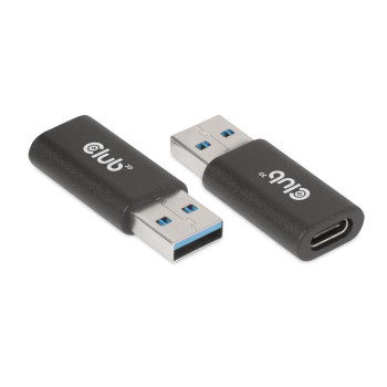 CLUB3D CAC-1525 kabel USB 3.2 Gen 1 (3.1 Gen 1) USB A USB TYPE C Czarny