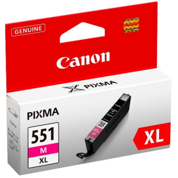 Canon CLI-551XL M w sec nabój z tuszem 1 szt. Oryginalny Wysoka (XL) wydajność Magenta fotograficzna