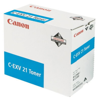 Canon C-EXV 21 kaseta z tonerem 1 szt. Oryginalny Cyjan