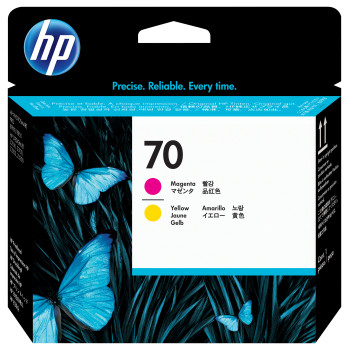 HP Głowica drukująca 70 DesignJet  purpurowy i żółty