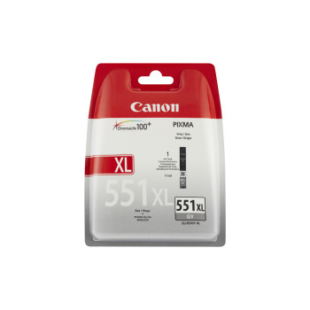 Canon CLI-551XL GY w sec nabój z tuszem 1 szt. Oryginalny Wysoka (XL) wydajność Szary