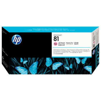 HP Głowica drukująca 81 DesignJet  jasnopurpurowy pigmentowy i moduł czyszczenia głowicy