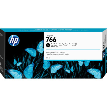 HP Wkład z atramentem czarnym fotograficznym DesignJet 766 o pojemności 300 ml