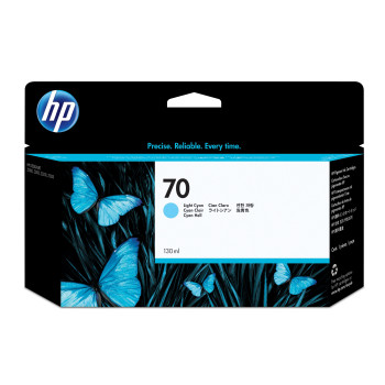 HP 70 wkład atramentowy jasny błękitny 130 ml