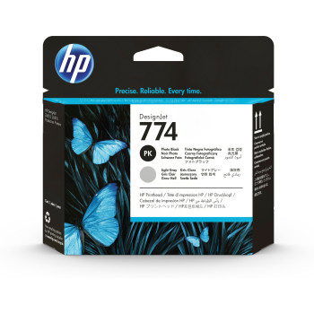 HP Głowica drukująca DesignJet 774 (atrament czarny fotograficzny   jasnoszary)