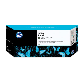 HP Czarny matowy wkład atramentowy 772 DesignJet 300 ml