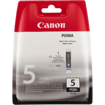 Canon PGI-5BK nabój z tuszem 1 szt. Oryginalny Standardowa wydajność Czarny
