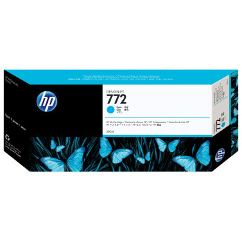 HP Błękitny wkład atramentowy 772 DesignJet 300 ml