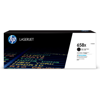 HP 658X — oryginalny wkład LaserJet o dużej wydajności z czarnym tonerem