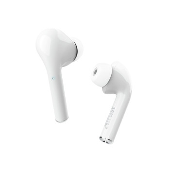 Trust Nika Zestaw słuchawkowy True Wireless Stereo (TWS) Douszny Połączenia muzyka Bluetooth Biały