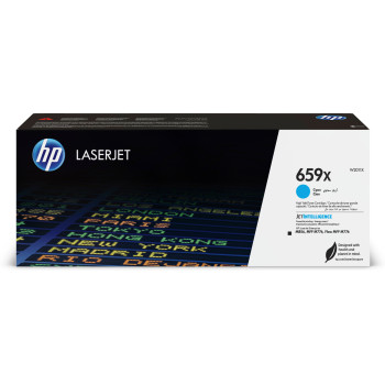 HP LaserJet 659X oryginalny błękitny toner o dużej wydajności