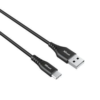 Trust 23568 kabel USB 1 m USB 2.0 USB A USB C Czarny