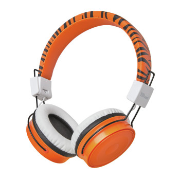 Trust Comi Zestaw słuchawkowy Bezprzewodowy Opaska na głowę Połączenia muzyka Micro-USB Bluetooth Czarny, Pomarańczowy, Biały