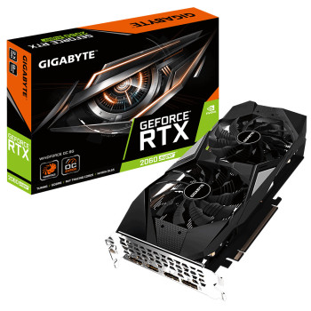 Gigabyte GV-N206SWF2OC-8GD karta graficzna NVIDIA GeForce RTX 2060 SUPER 8 GB GDDR6