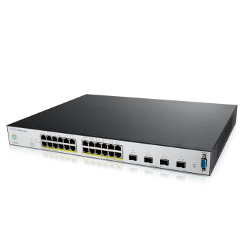 Zyxel NSW200-28P Zarządzany L2 Gigabit Ethernet (10 100 1000) Obsługa PoE Czarny, Szary
