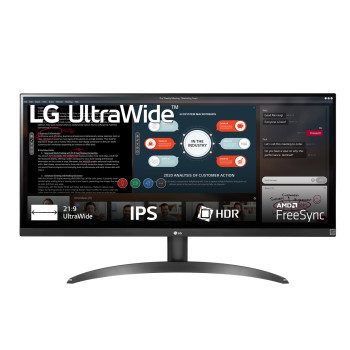 LG 29WP500-B 73,7 cm (29") 2560 x 1080 px UltraWide Full HD LED Czarny