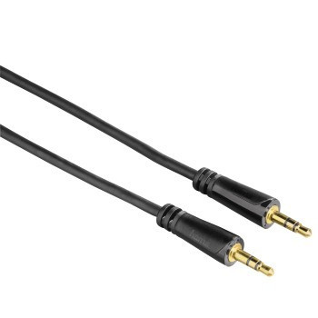 Hama 00122318 kabel audio 1,5 m 3.5mm Czarny