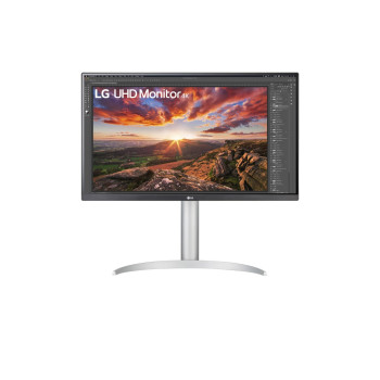 LG 27UP850-W monitor komputerowy 68,6 cm (27") 3840 x 2160 px 4K Ultra HD LED Srebrny