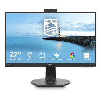 Philips B Line 272B7QUBHEB 00 monitor komputerowy 68,6 cm (27") 2560 x 1440 px Quad HD LCD Czarny