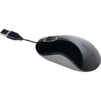 Targus Cord-Storing Optical Mouse myszka Optyczny 1000 DPI