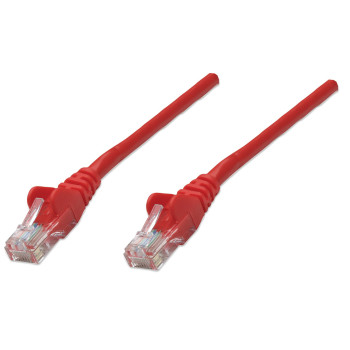 Intellinet RJ-45, M M, 15m kabel sieciowy Czerwony Cat5e U UTP (UTP)