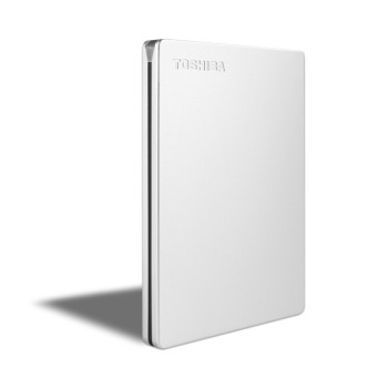 Toshiba Canvio Slim zewnętrzny dysk twarde 1000 GB Srebrny