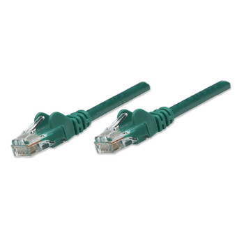 Intellinet Cat5e, 0.45m kabel sieciowy Zielony 0,5 m U UTP (UTP)