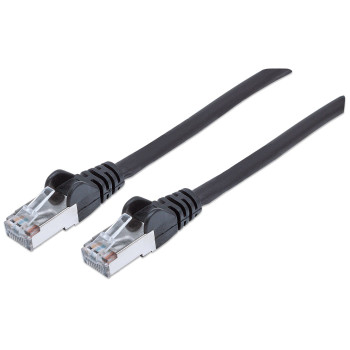 Intellinet 318815 kabel sieciowy Czarny 7,5 m Cat6a S FTP (S-STP)