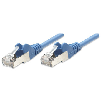 Intellinet 330701 kabel sieciowy Niebieski 7,5 m Cat5e SF UTP (S-FTP)