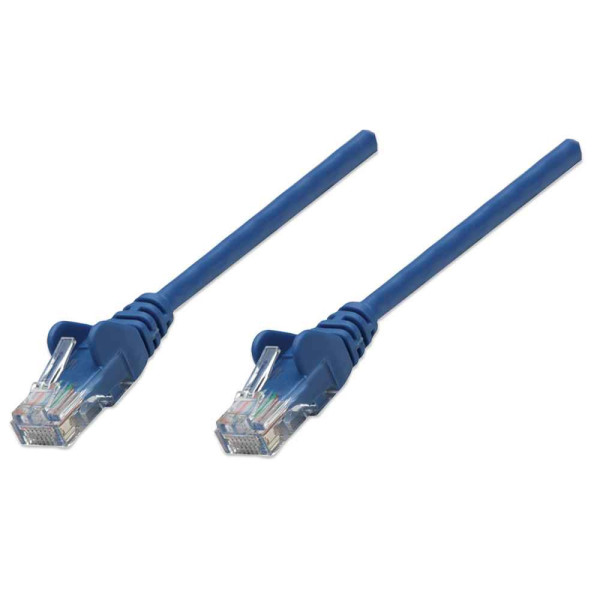Intellinet 318129 kabel sieciowy Niebieski 0,5 m Cat5e U UTP (UTP) Intellinet 318129 kabel sieciowy Niebieski 0,5 m Cat5e U UTP (UTP)