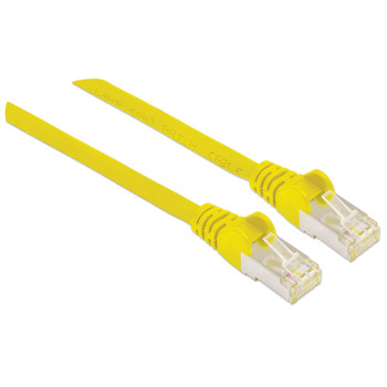 Intellinet 350518 kabel sieciowy Żółty 5 m Cat6a S FTP (S-STP)