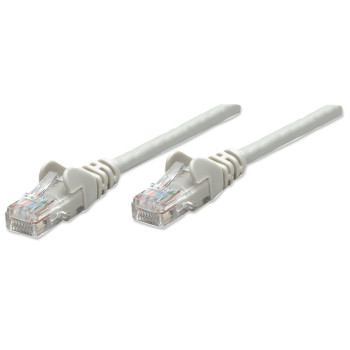 Intellinet RJ-45, M M, 10m kabel sieciowy Szary Cat5e U UTP (UTP)