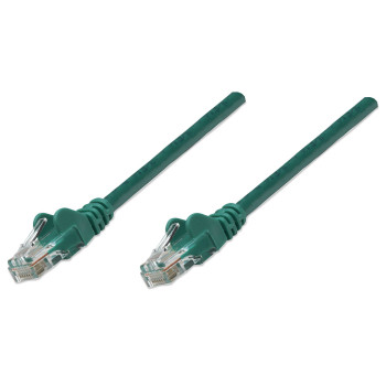 Intellinet RJ-45, M M, 10m kabel sieciowy Zielony Cat5e U UTP (UTP)