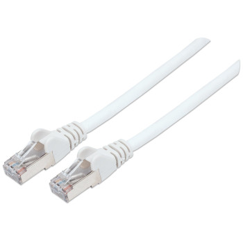 Intellinet Cat6, SFTP, 1m kabel sieciowy Biały S FTP (S-STP)