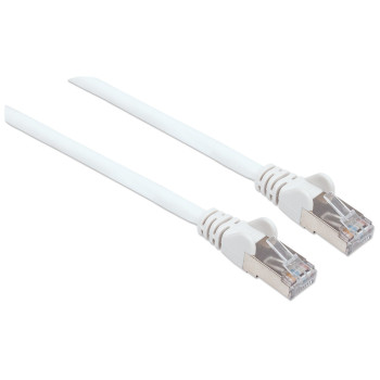Intellinet Cat6, SFTP, 1m kabel sieciowy Biały S FTP (S-STP)