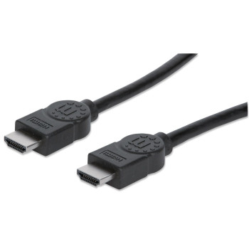 Manhattan 323192 kabel HDMI 1 m HDMI Typu A (Standard) Czarny