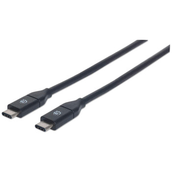 Manhattan 354899 kabel USB 0,5 m USB 3.2 Gen 2 (3.1 Gen 2) USB C Czarny