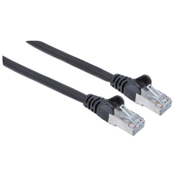 Intellinet 3m CAT6a S FTP kabel sieciowy Czarny S FTP (S-STP)